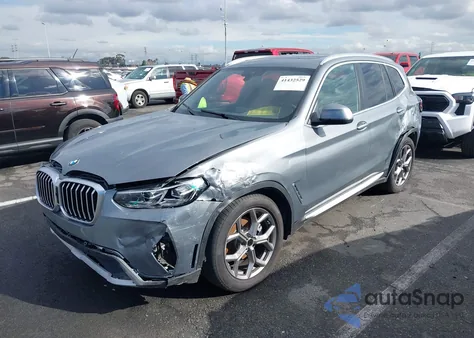 2024 BMW X3 Sdrive30I z USA, uszkodzony, nr VIN 5UX43DP02R9U43683